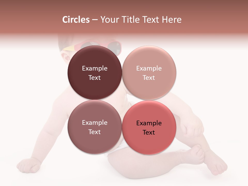 Kid With Glasses PowerPoint Template