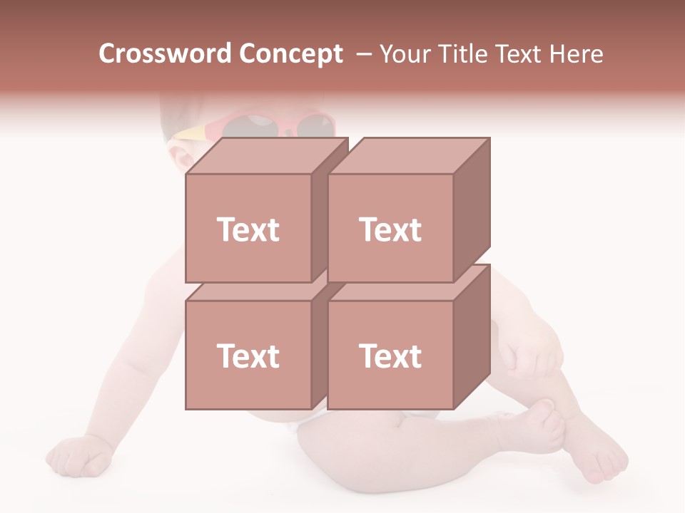 Kid With Glasses PowerPoint Template