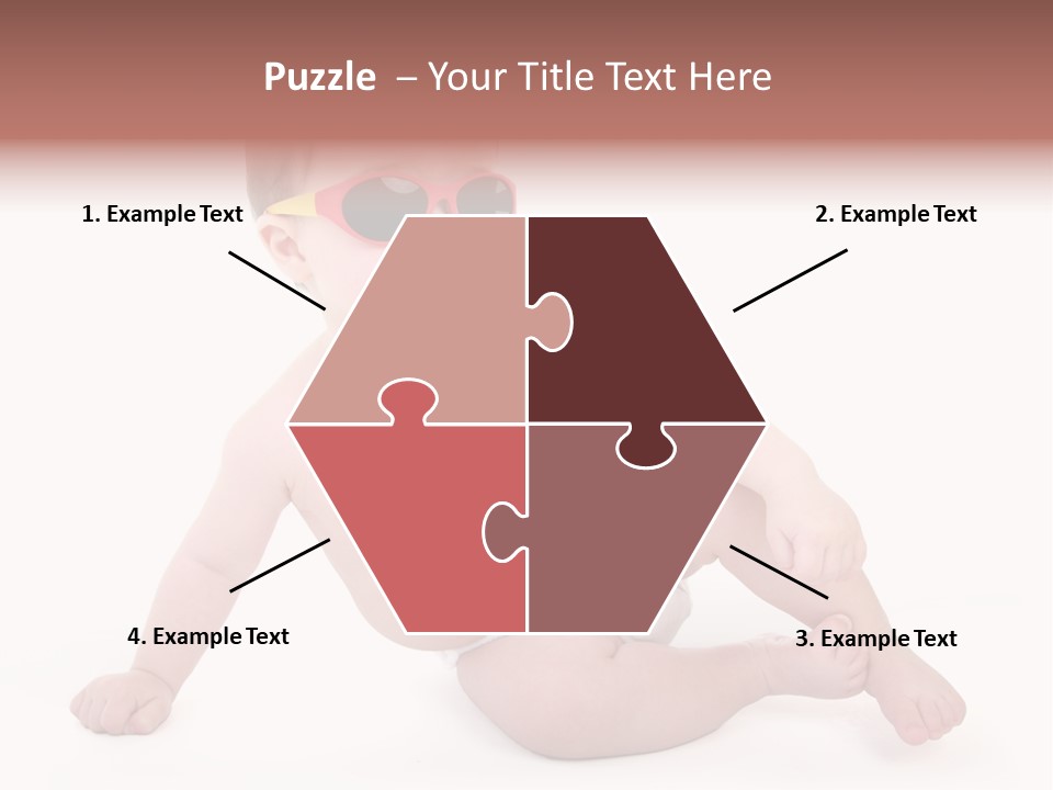 Kid With Glasses PowerPoint Template