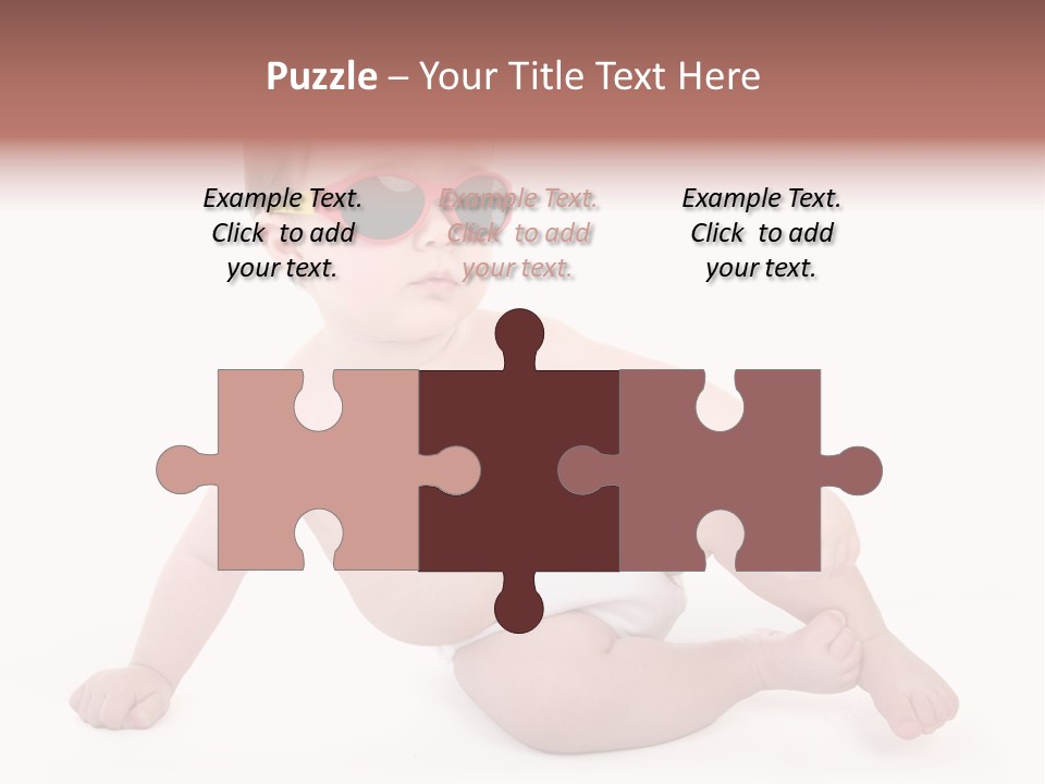 Kid With Glasses PowerPoint Template