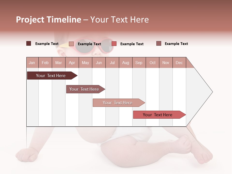 Kid With Glasses PowerPoint Template