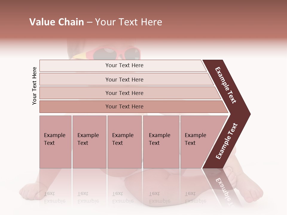 Kid With Glasses PowerPoint Template
