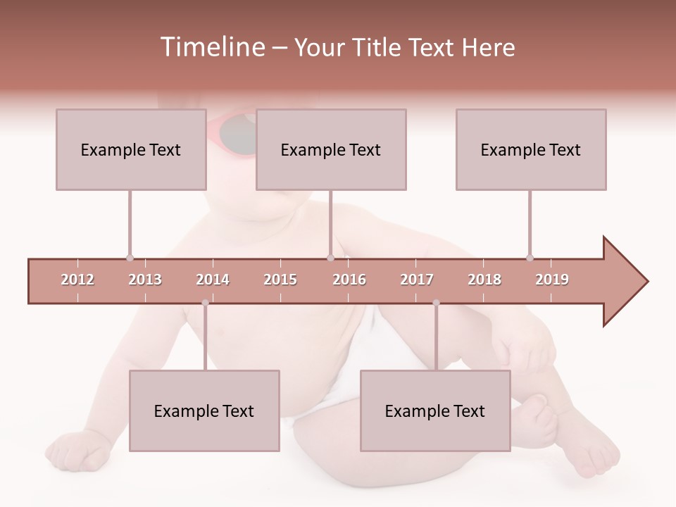 Kid With Glasses PowerPoint Template