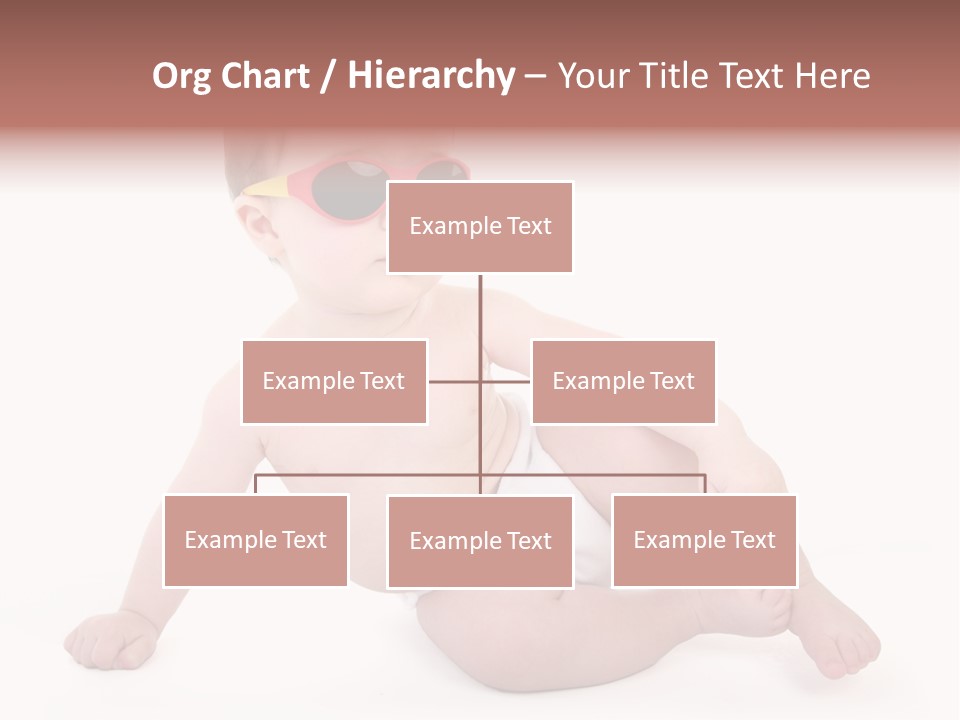 Kid With Glasses PowerPoint Template