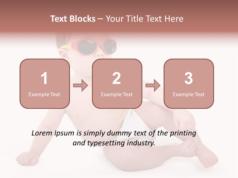 Kid With Glasses PowerPoint Template
