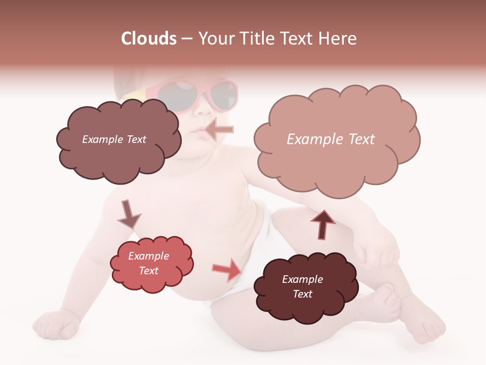 Kid With Glasses PowerPoint Template