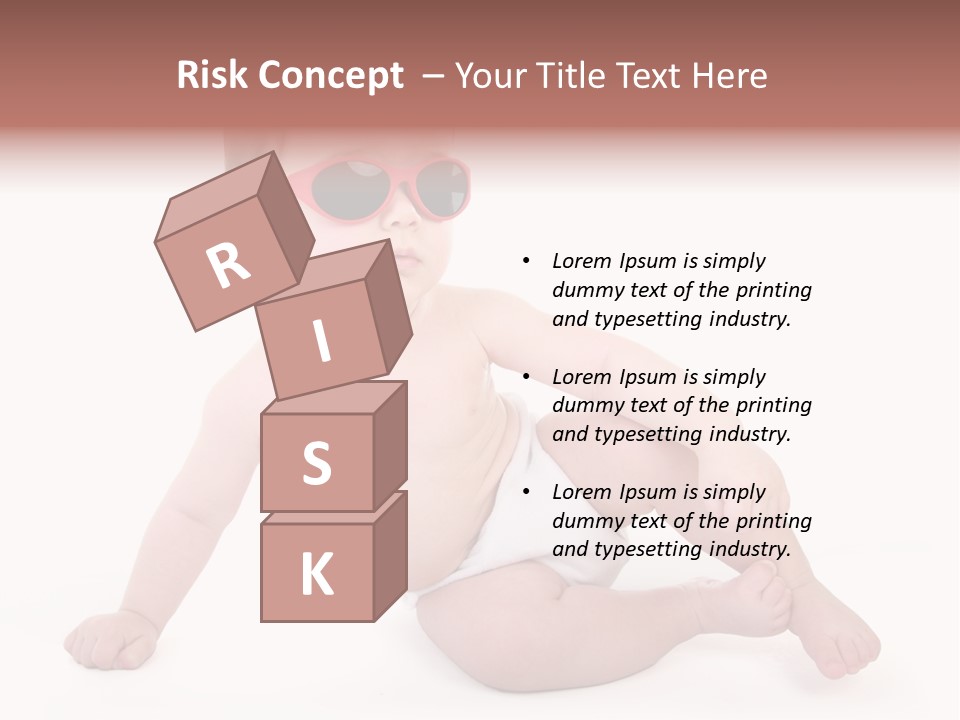 Kid With Glasses PowerPoint Template