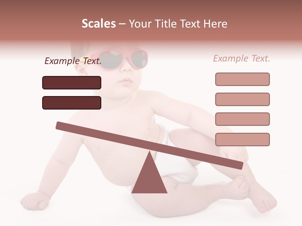 Kid With Glasses PowerPoint Template