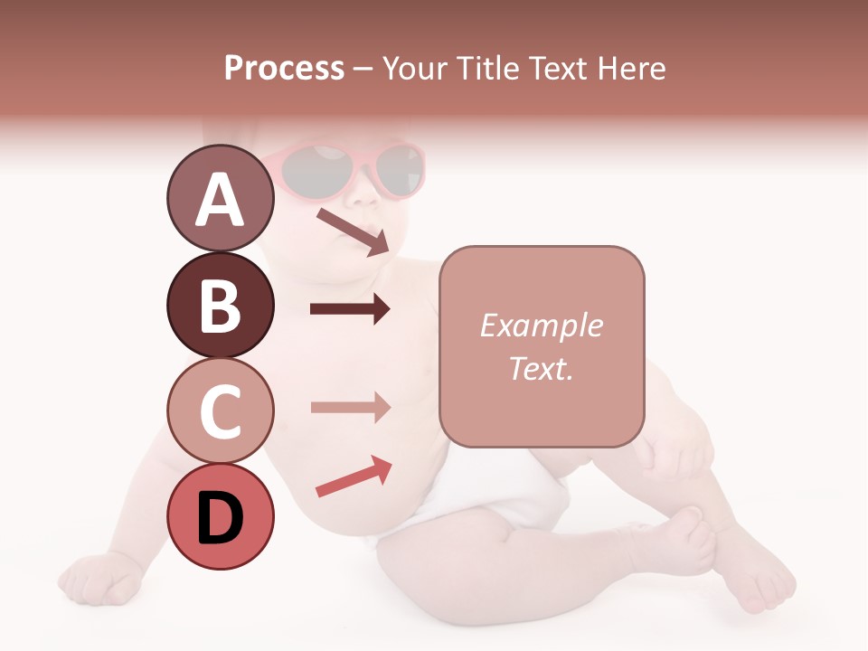 Kid With Glasses PowerPoint Template