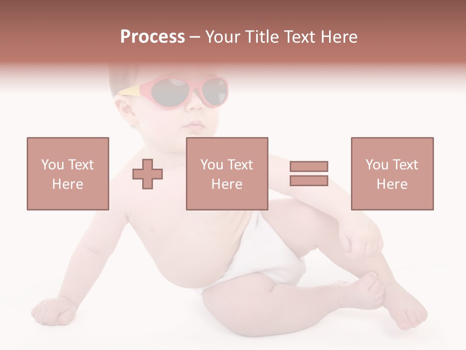 Kid With Glasses PowerPoint Template