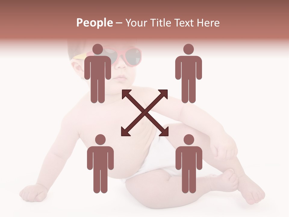 Kid With Glasses PowerPoint Template