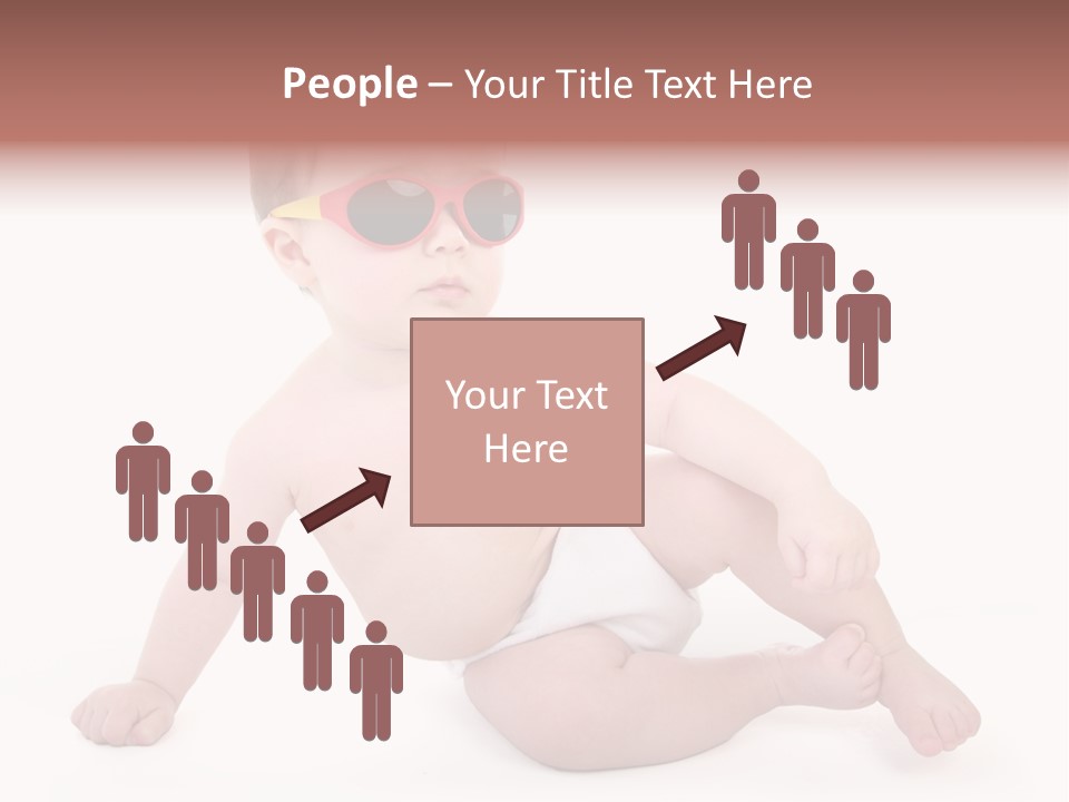Kid With Glasses PowerPoint Template