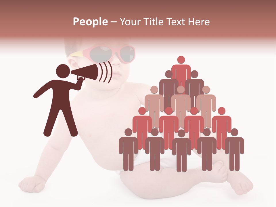 Kid With Glasses PowerPoint Template