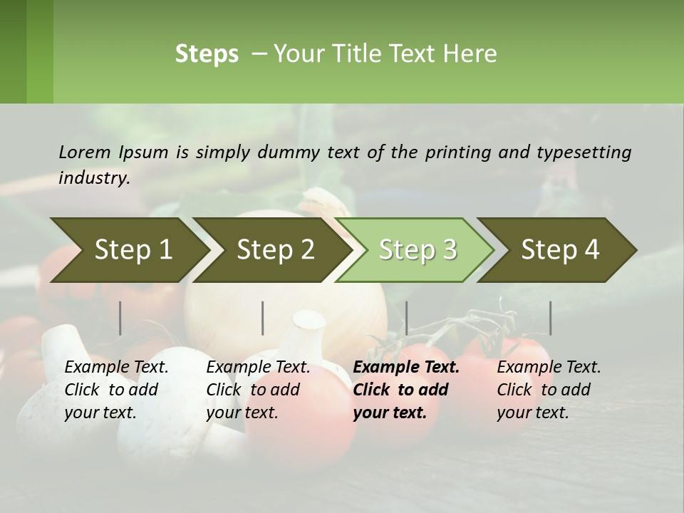 Vegetables PowerPoint Template