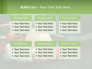 Vegetables PowerPoint Template