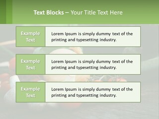 Vegetables PowerPoint Template
