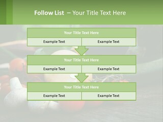 Vegetables PowerPoint Template