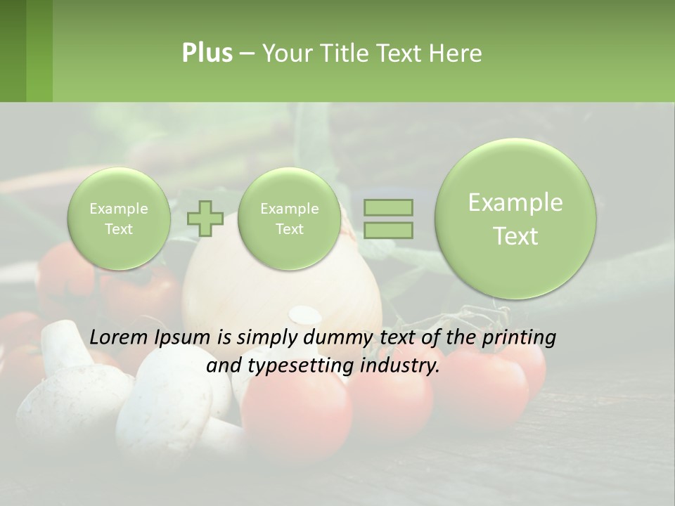 Vegetables PowerPoint Template
