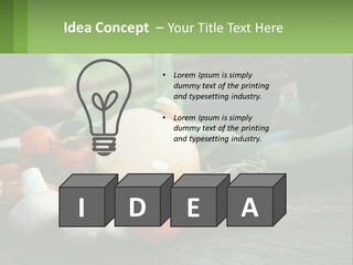Vegetables PowerPoint Template