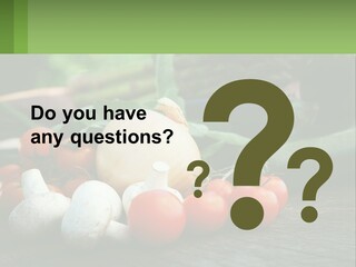 Vegetables PowerPoint Template