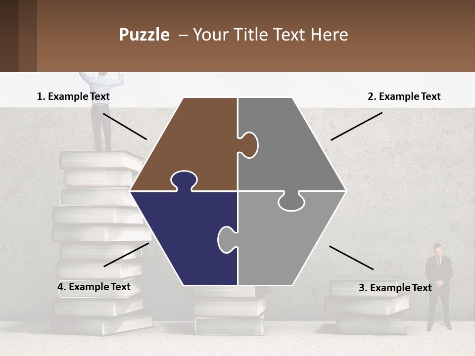 The Power Of Books PowerPoint Template