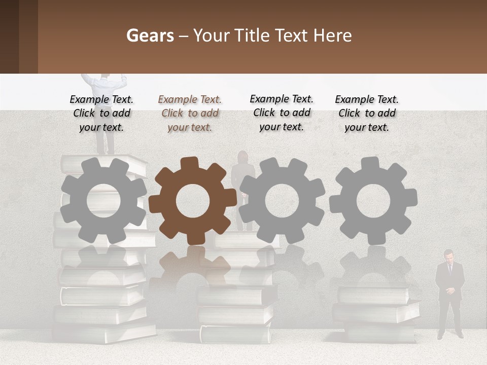 The Power Of Books PowerPoint Template
