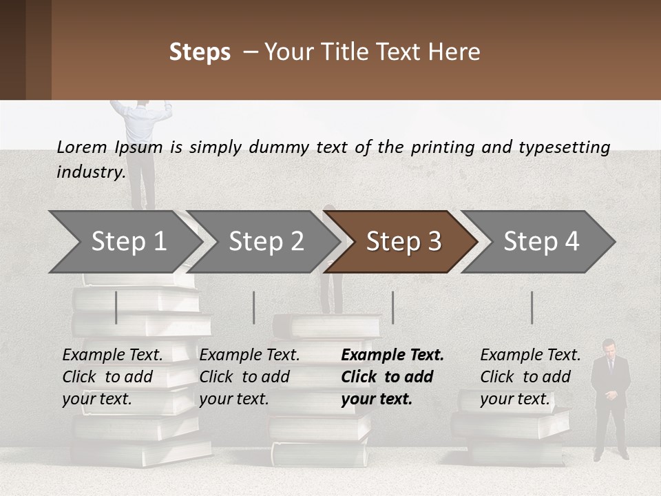The Power Of Books PowerPoint Template
