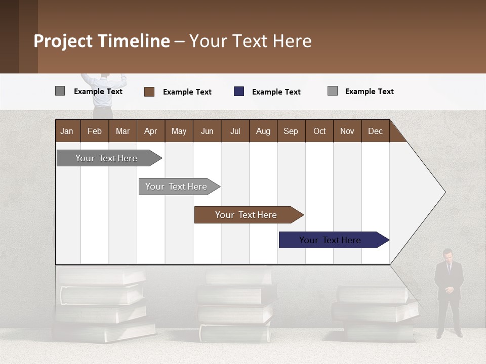 The Power Of Books PowerPoint Template
