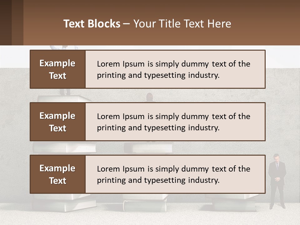 The Power Of Books PowerPoint Template