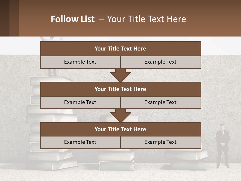 The Power Of Books PowerPoint Template