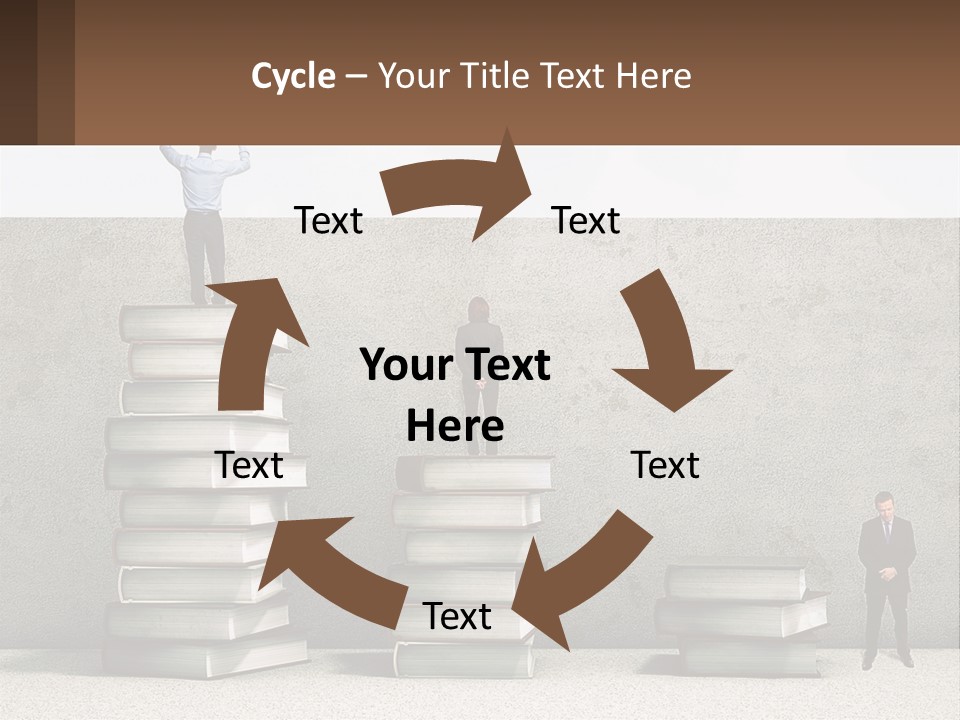 The Power Of Books PowerPoint Template