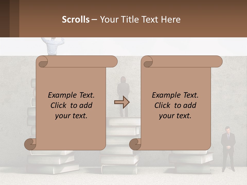 The Power Of Books PowerPoint Template