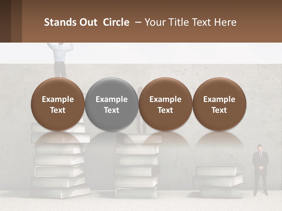 The Power Of Books PowerPoint Template