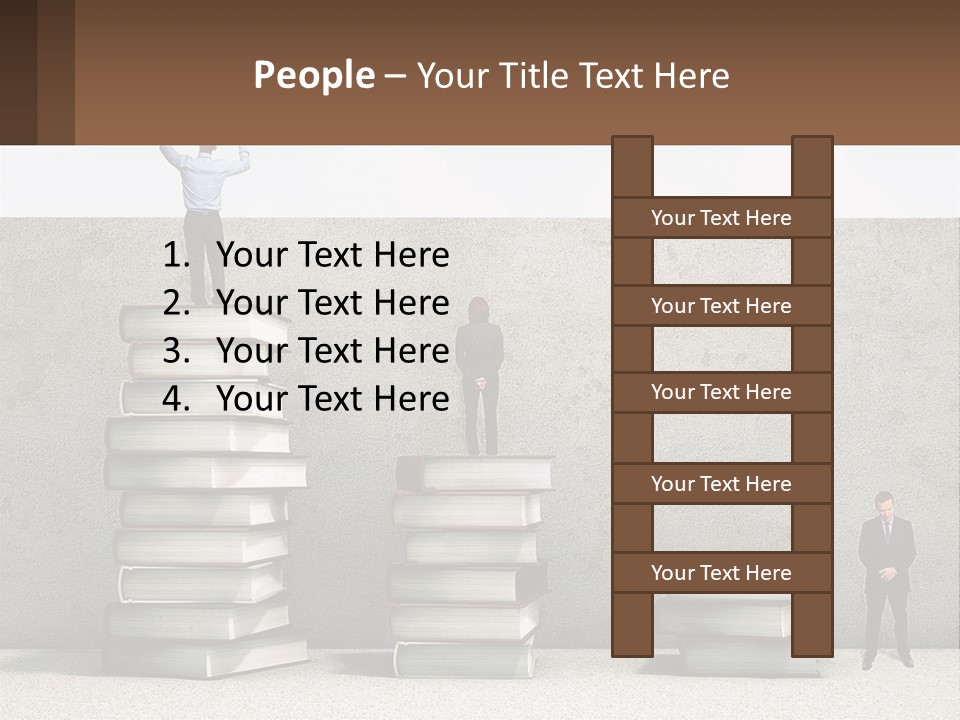 The Power Of Books PowerPoint Template