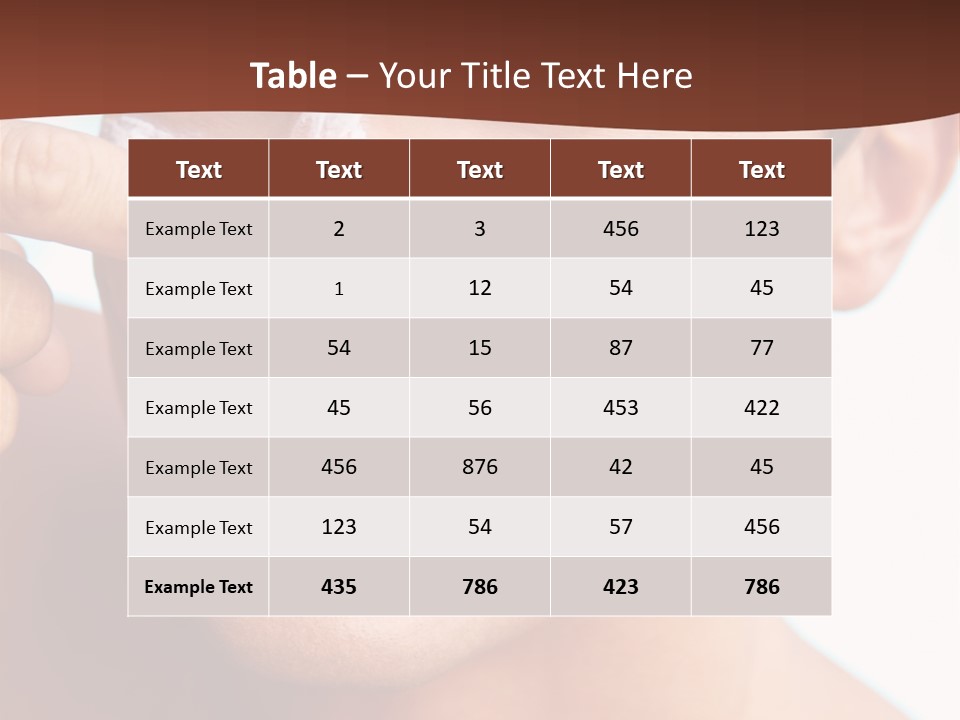 Face Cream PowerPoint Template