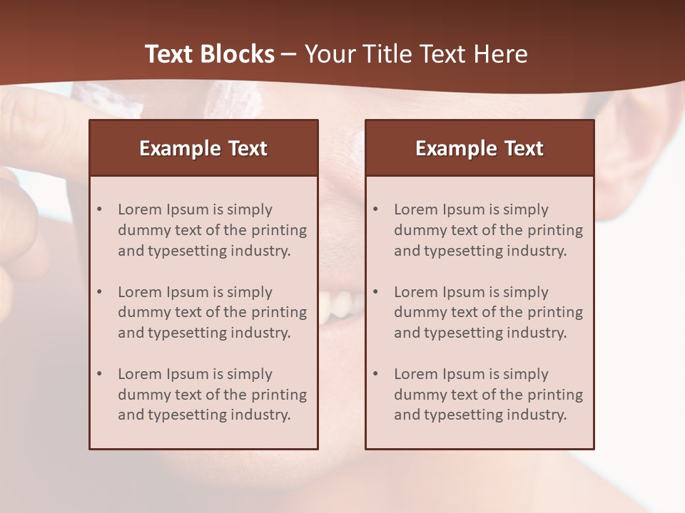 Face Cream PowerPoint Template