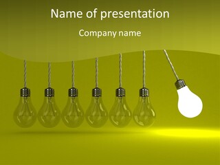 The Idea Pushes PowerPoint Template
