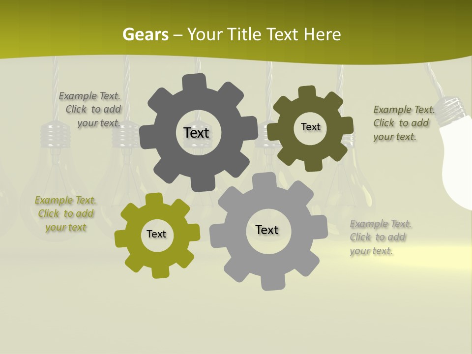 The Idea Pushes PowerPoint Template