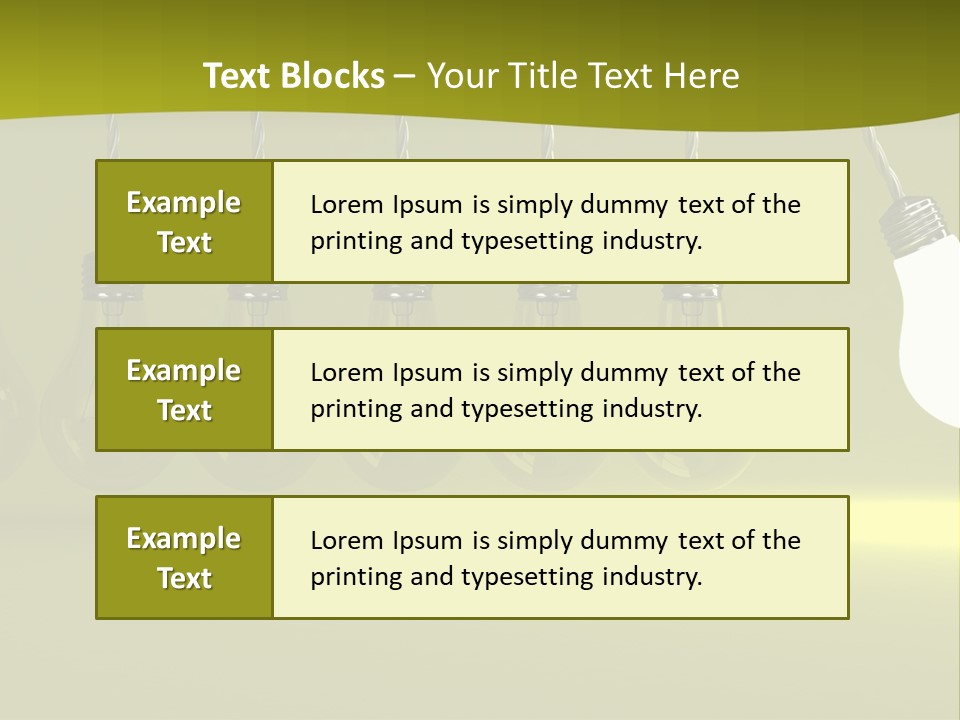 The Idea Pushes PowerPoint Template