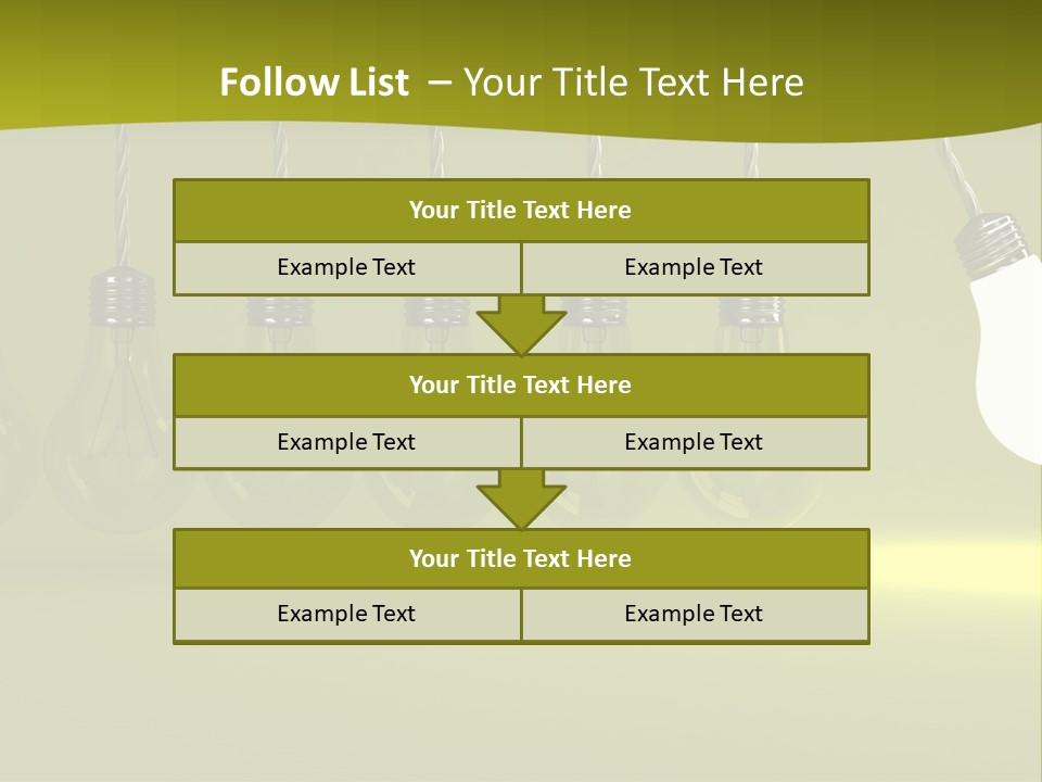 The Idea Pushes PowerPoint Template