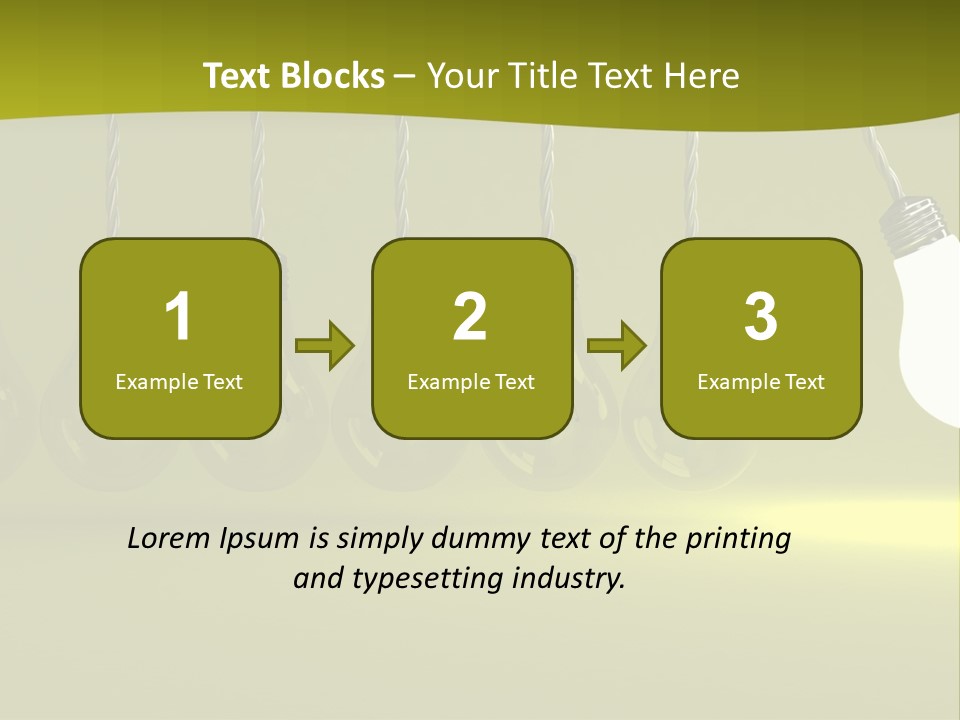 The Idea Pushes PowerPoint Template