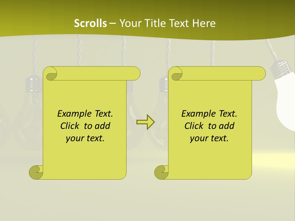 The Idea Pushes PowerPoint Template