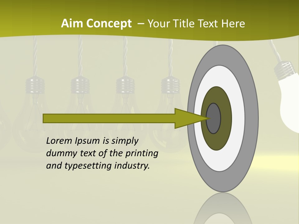 The Idea Pushes PowerPoint Template