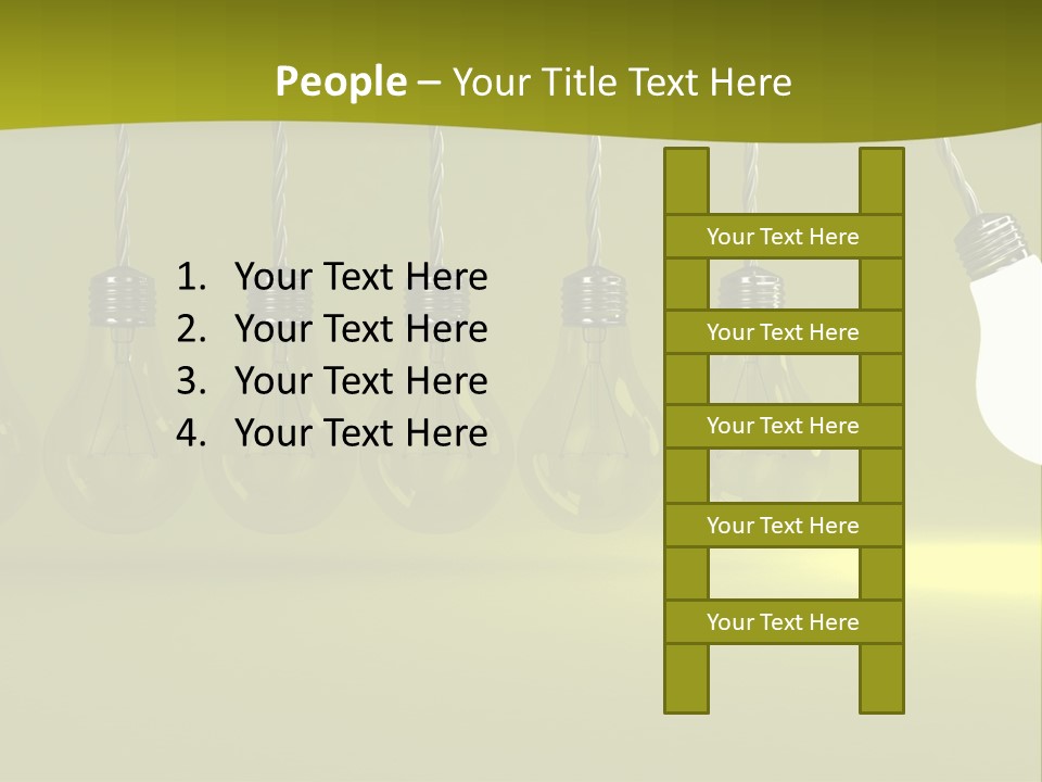 The Idea Pushes PowerPoint Template