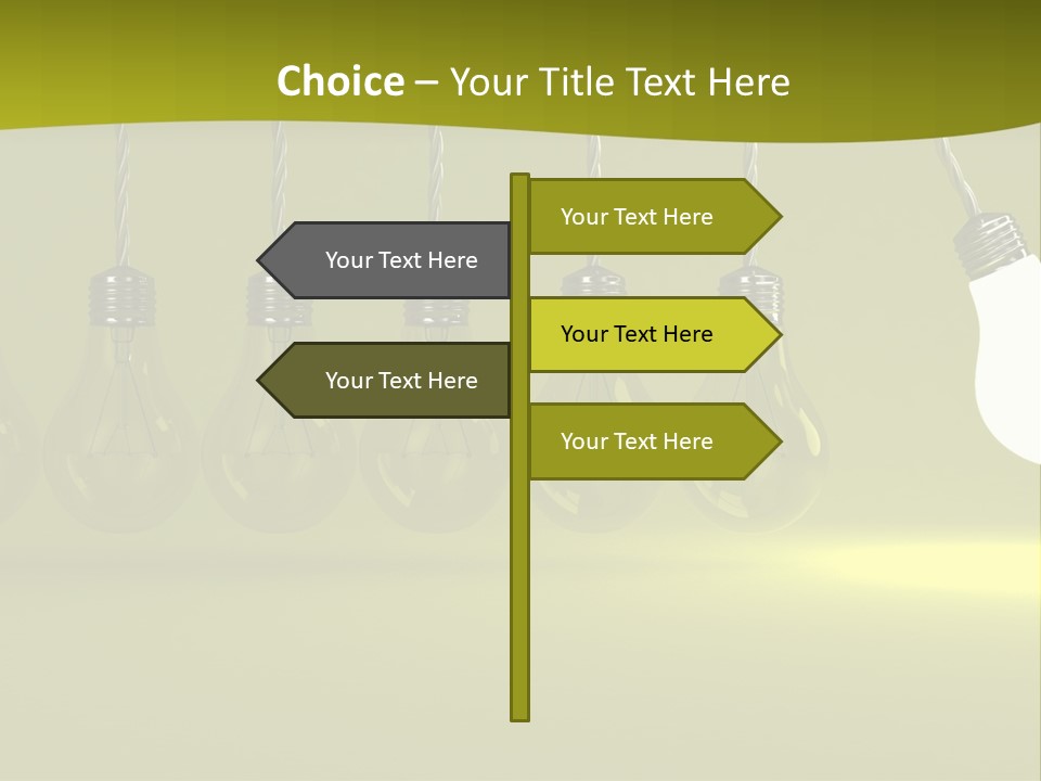 The Idea Pushes PowerPoint Template
