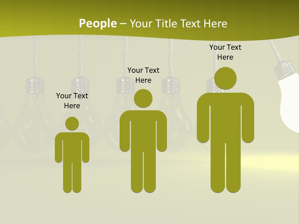 The Idea Pushes PowerPoint Template