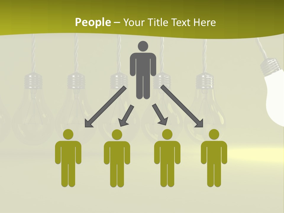 The Idea Pushes PowerPoint Template