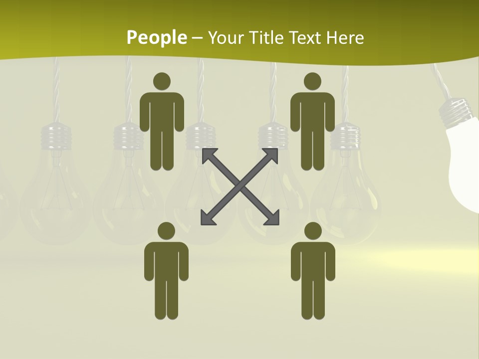 The Idea Pushes PowerPoint Template