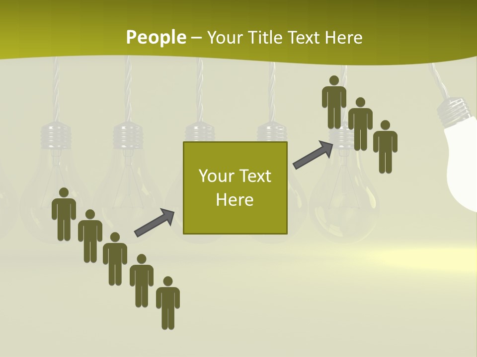 The Idea Pushes PowerPoint Template