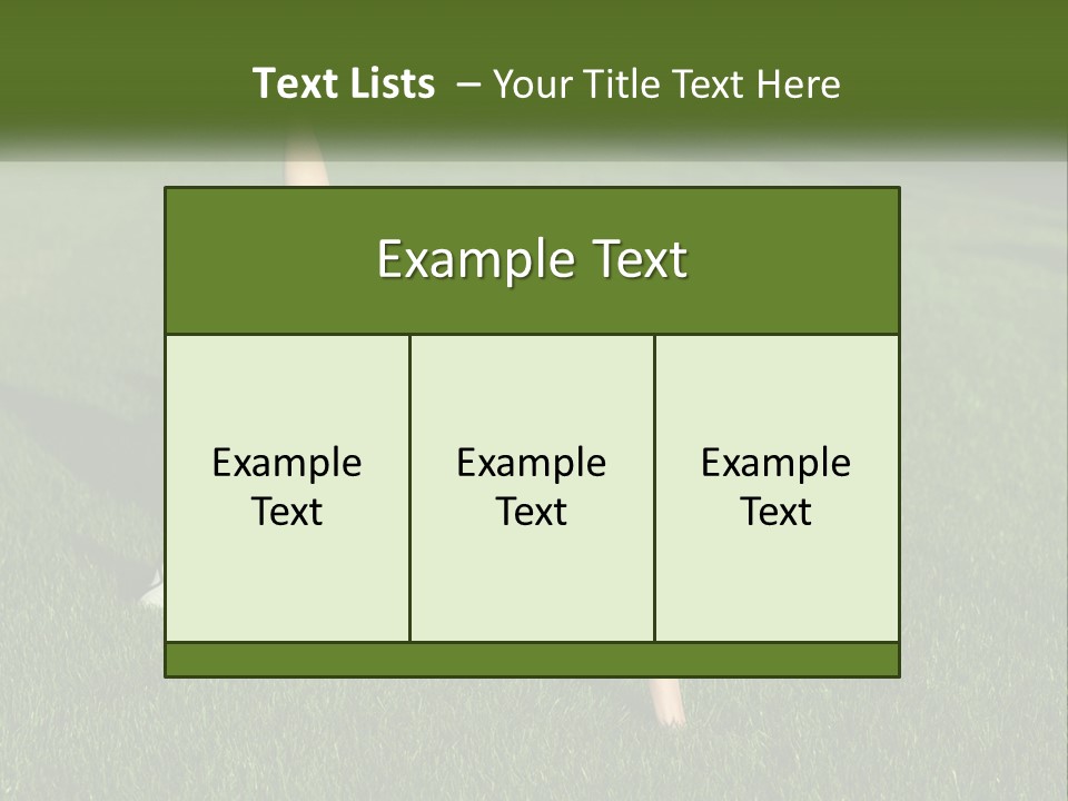 The Girl Is Doing A Workout PowerPoint Template